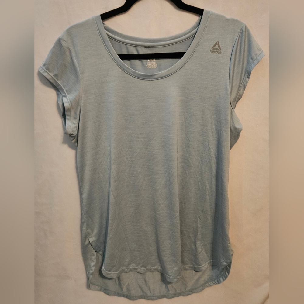 Reebok Blue Cap Sleeve Relaxed Tee